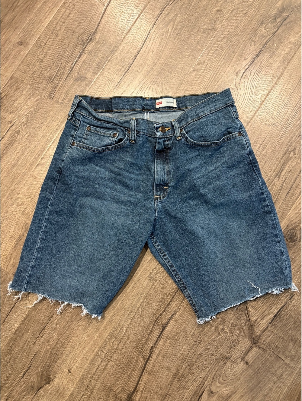 Wrangler Men’s Relaxed Fit Denim Shorts Size 32x30